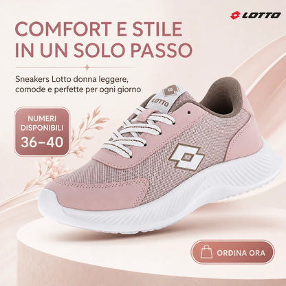 Sneakers Comfort Donna Rosa - Lotto